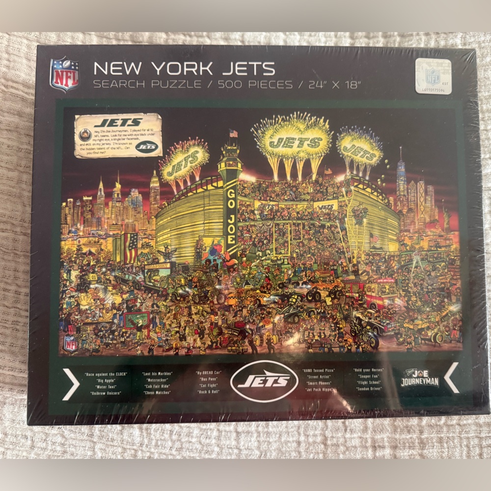 New York Jets 500-Piece Puzzle